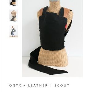 Sakura Bloom Leather Scout baby carrier